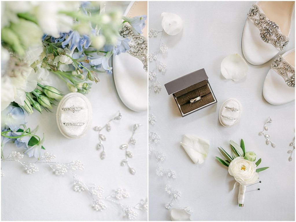 Summer Wedding Bridal Details