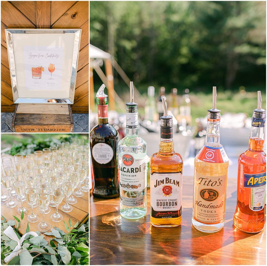 Wedding Reception Cocktail Hour 