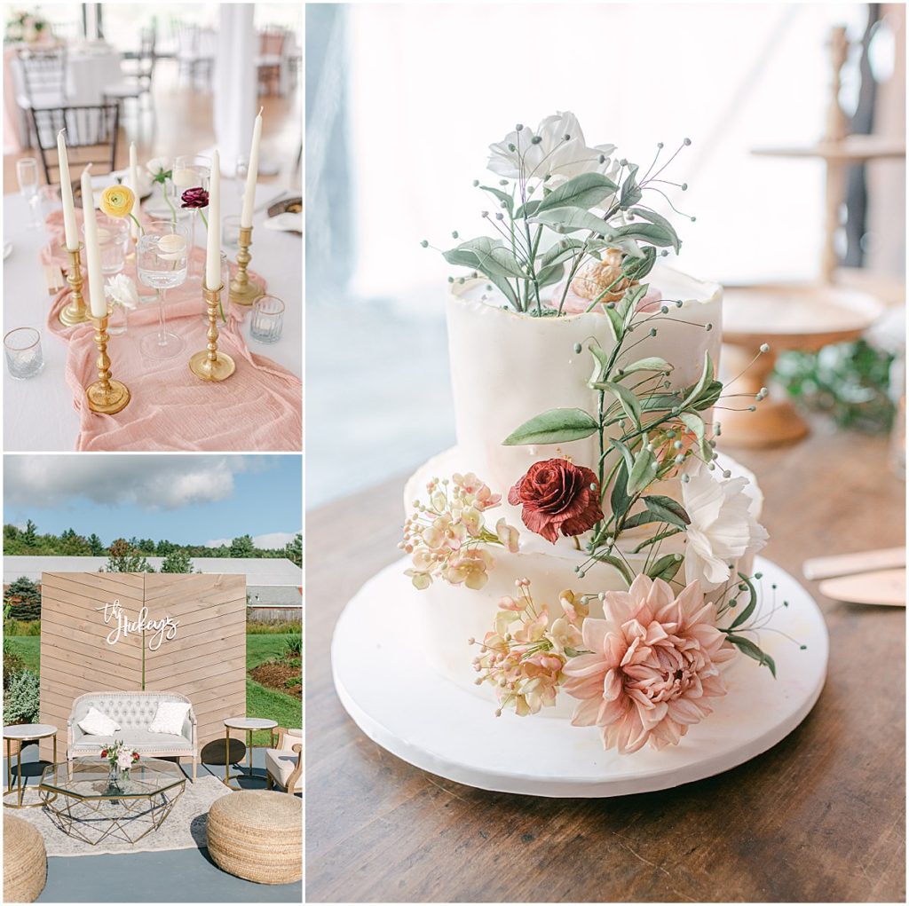 Fall Wedding Reception Details