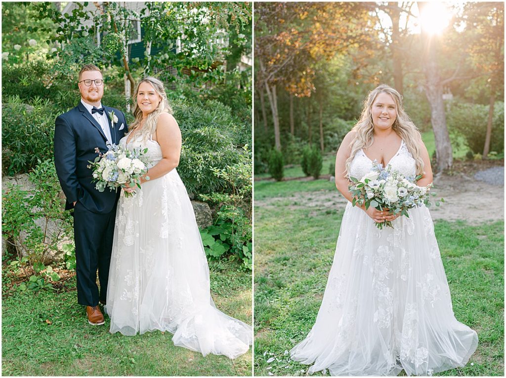 Summer Wedding Bride and Groom