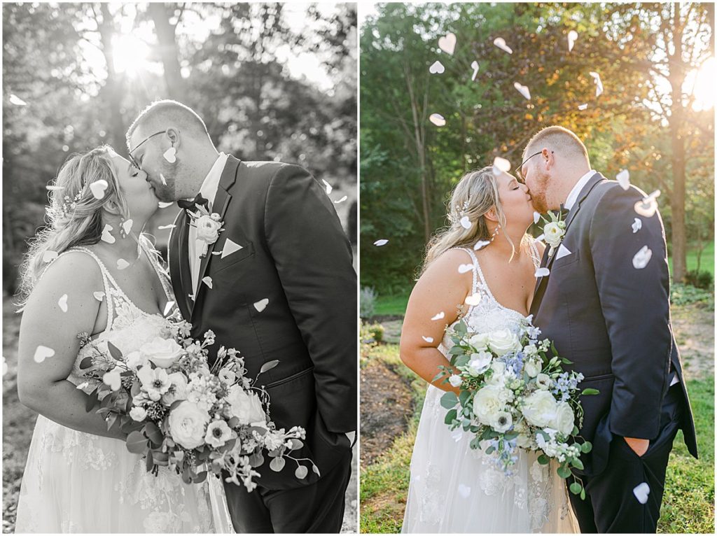 Summer Wedding Bride and Groom