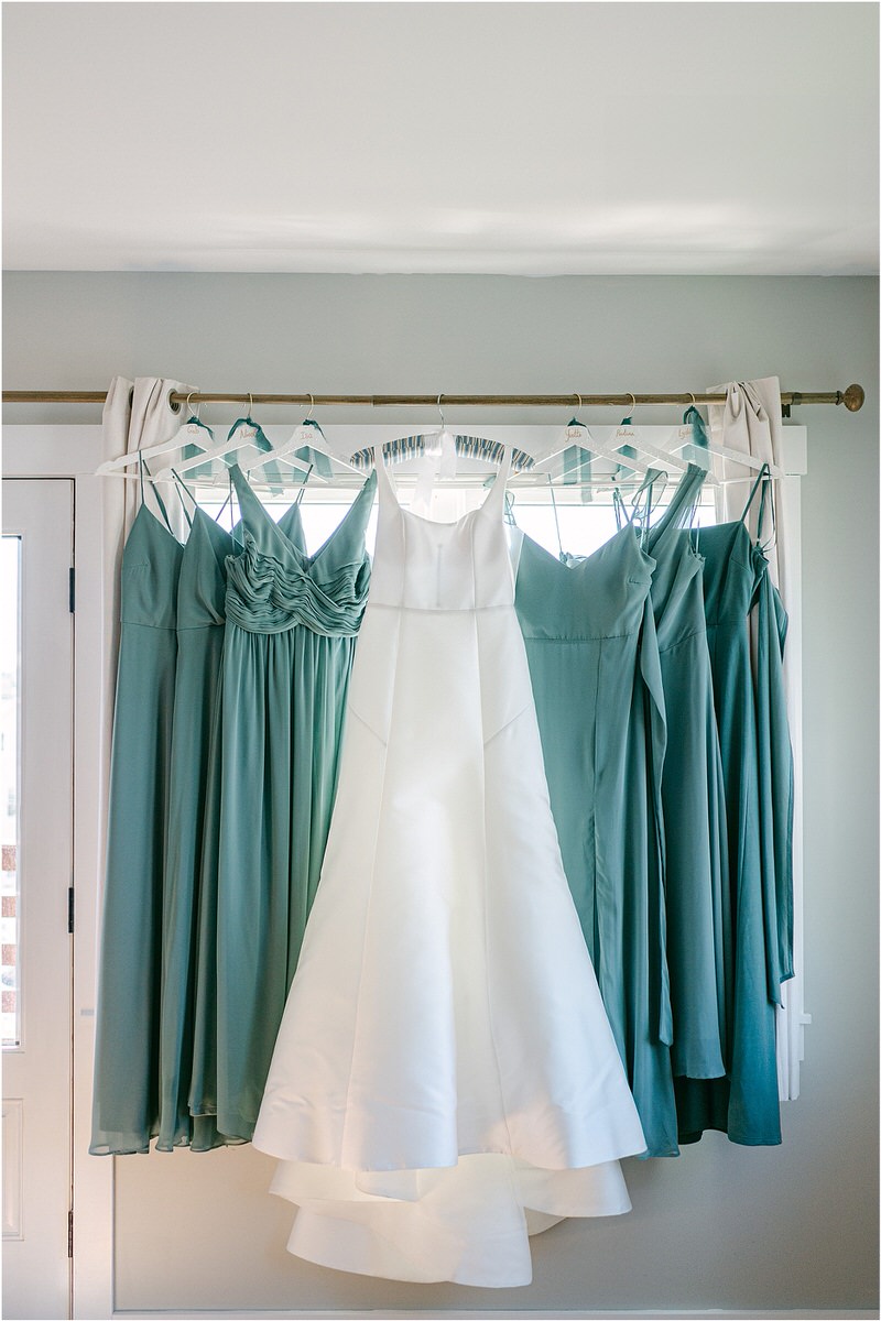 Wedding day gowns for Maine Coastal Wedding