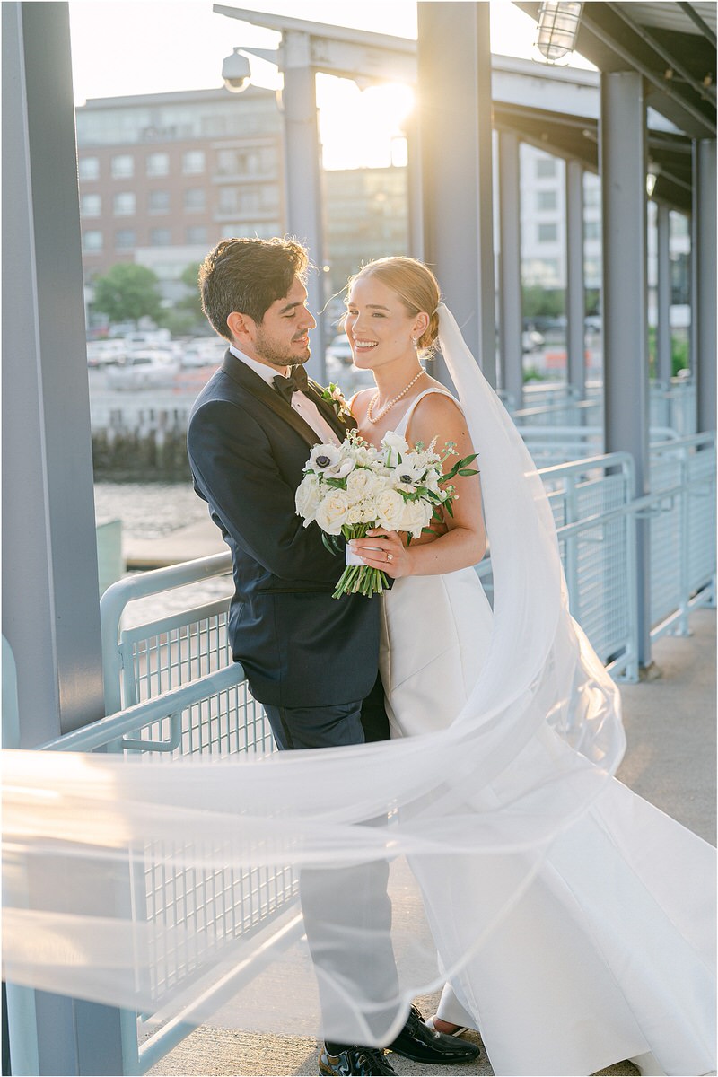 Couple share smiles and laughs together for Rachel Campbell Photography