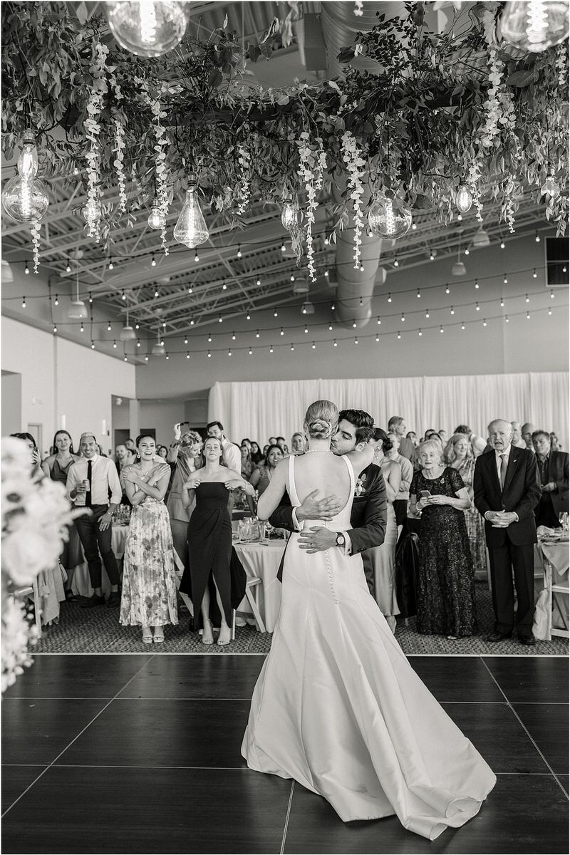Couple dance together for Rachel Campbell Photography