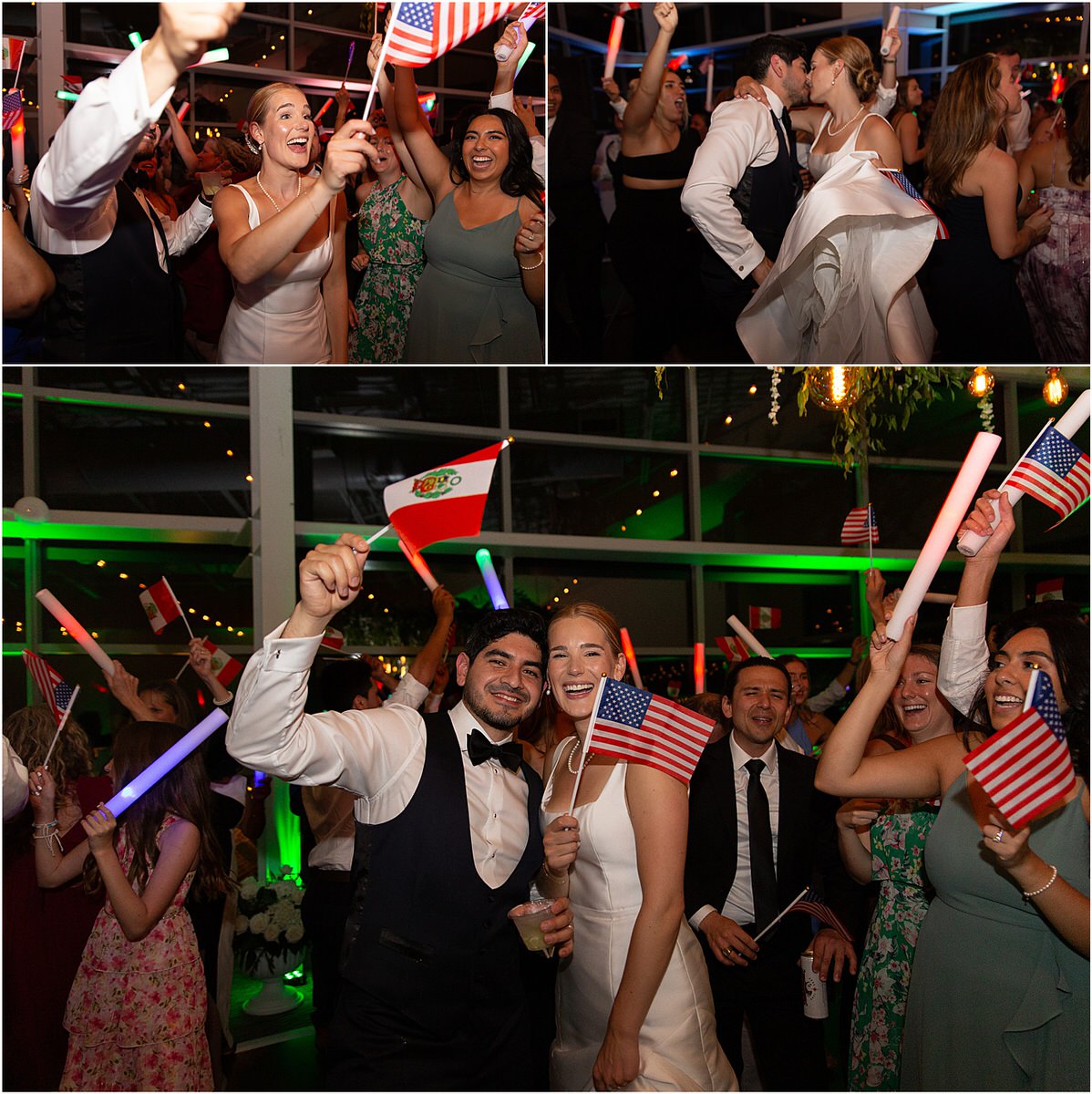 Couple celebrate and dance together by Rachel Campbell Photography