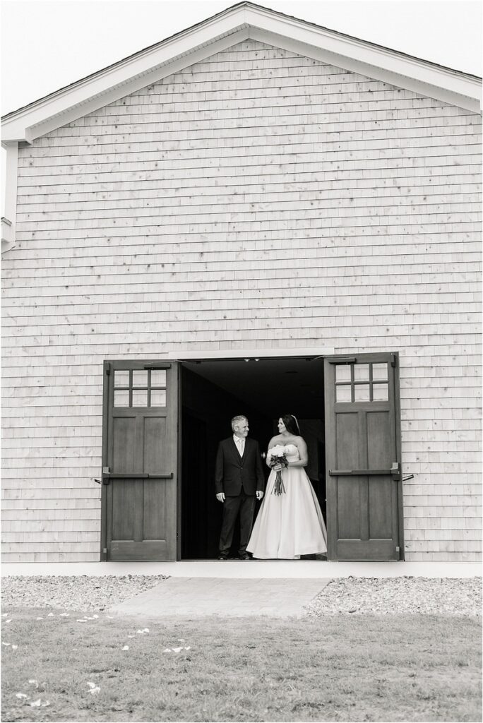 Smiles are shared before Owls Head, ME Wedding 