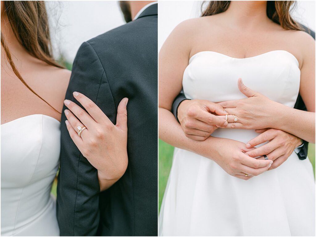 Wedding rings for Summer Maine Wedding