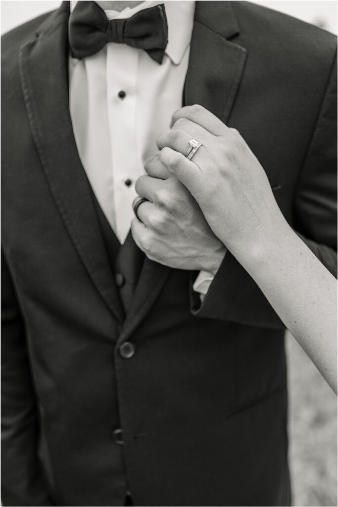 Stunning wedding ring for Summer Maine Wedding