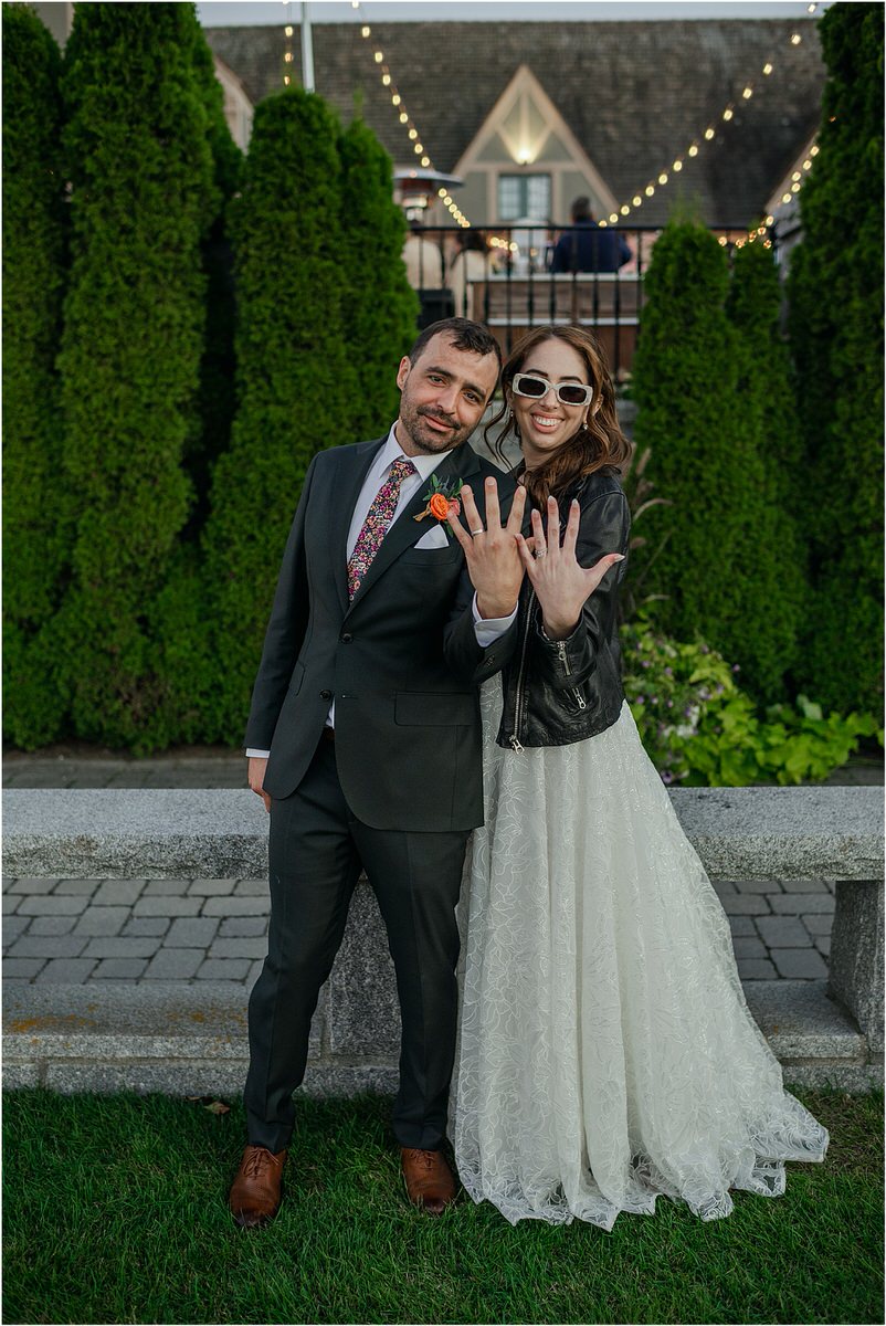 Bride and groom celebrate in style for Rachel Campbell Photography