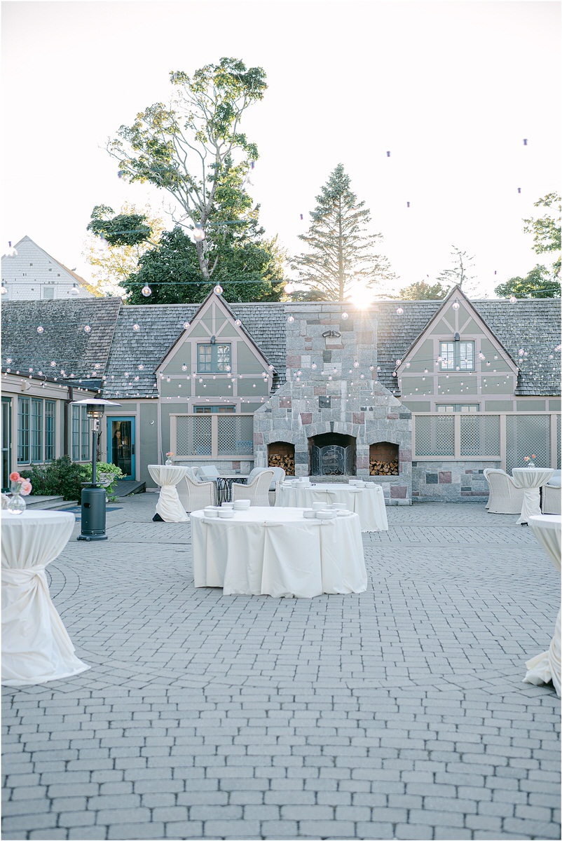 Gorgeous wedding reception area for Rachel Campbell Photography