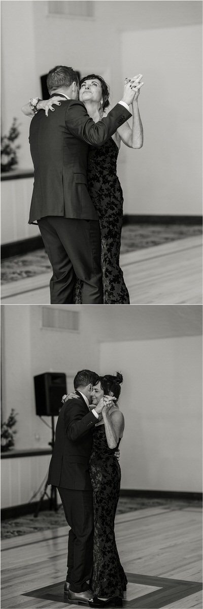 Mother and son dance by Rachel Campbell Photography