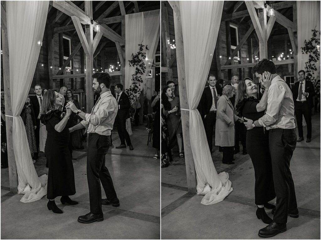 Mother and son dance together for Rachel Campbell Photographyhel Cam