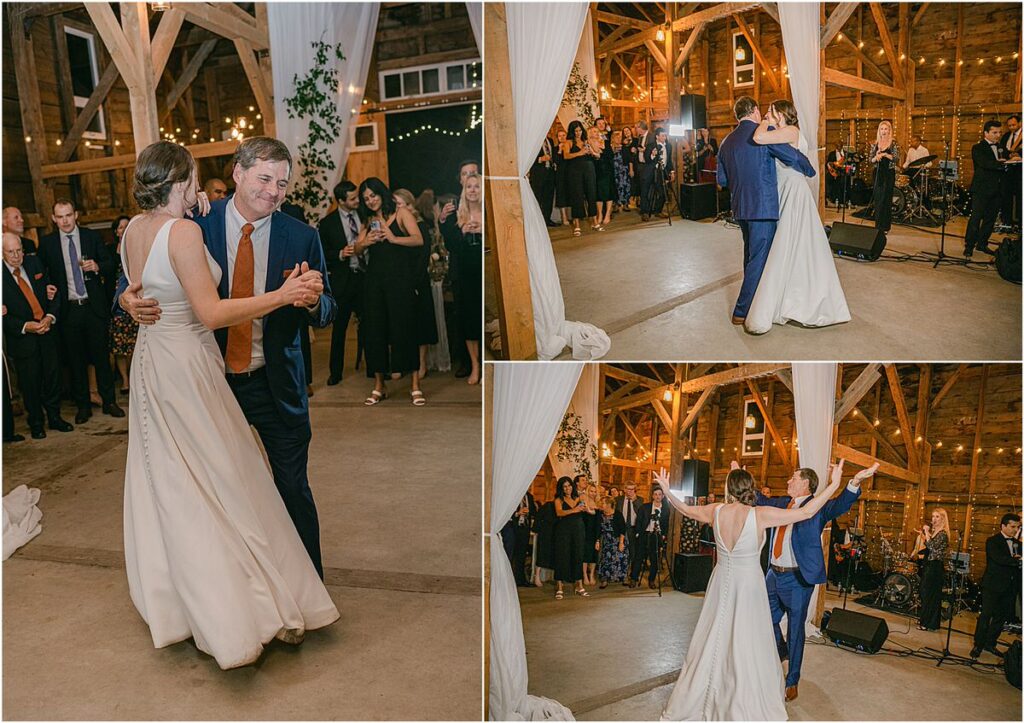 Father and daughter dance together for Rachel Campbell Photographyhel Cam