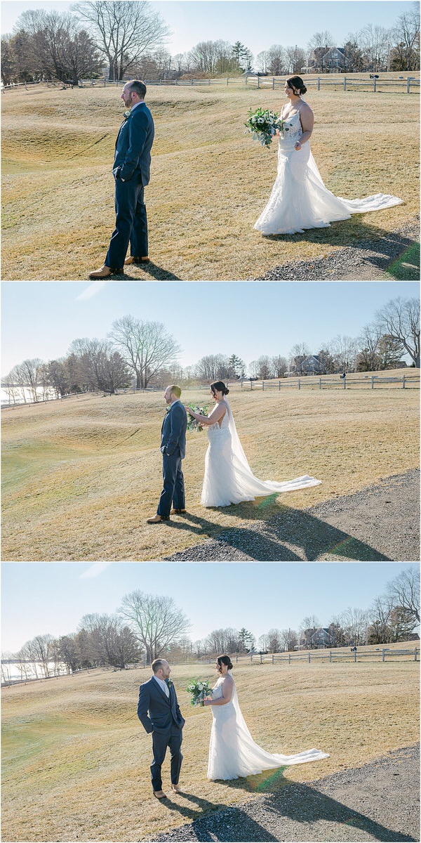 First look for husband and wife at Samoset Resort
