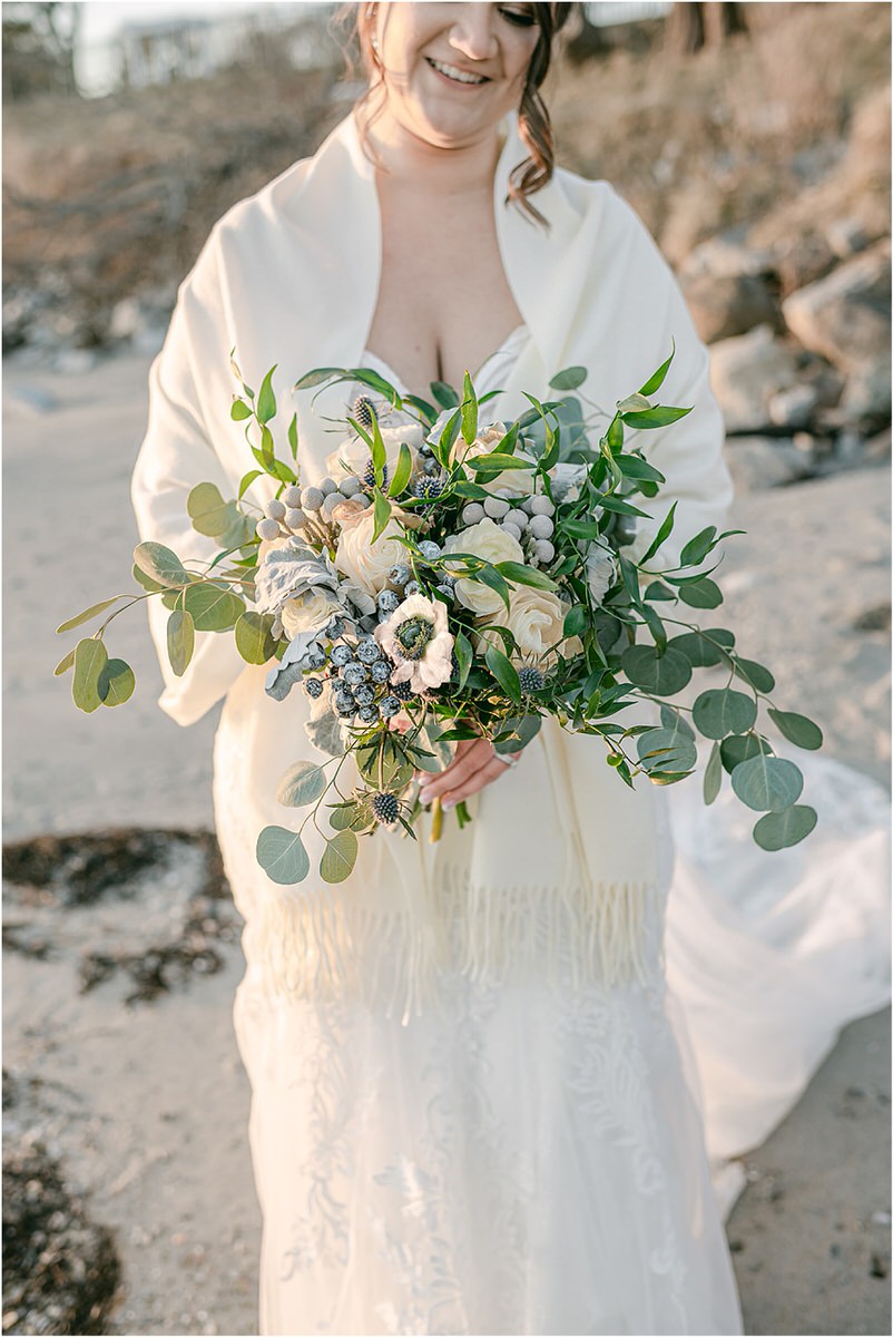 Wedding bouquet by Rachel Campbell Photography