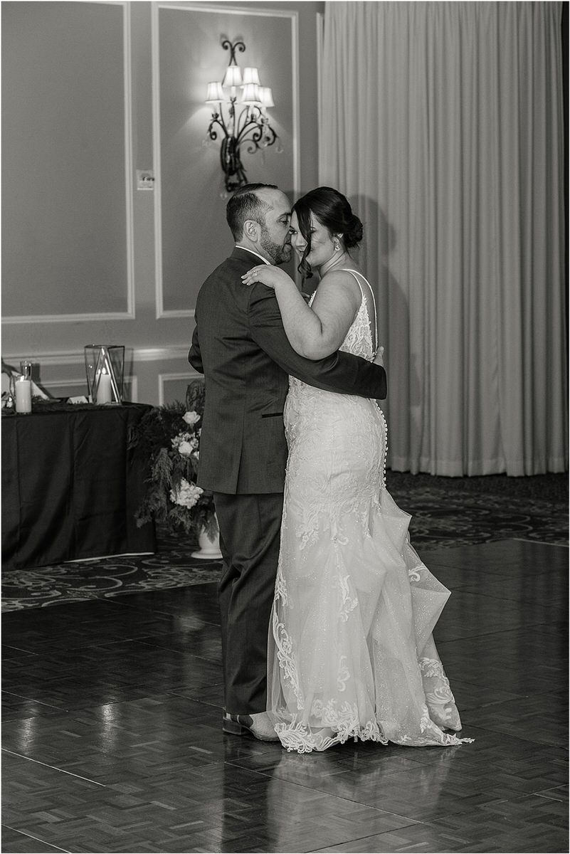 Couple dance together by Rachel Campbell Photography
