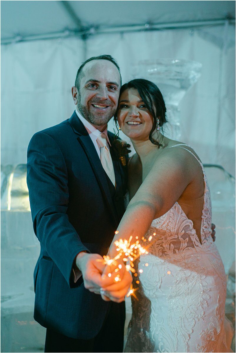 Couple celebrate together by Rachel Campbell Photography