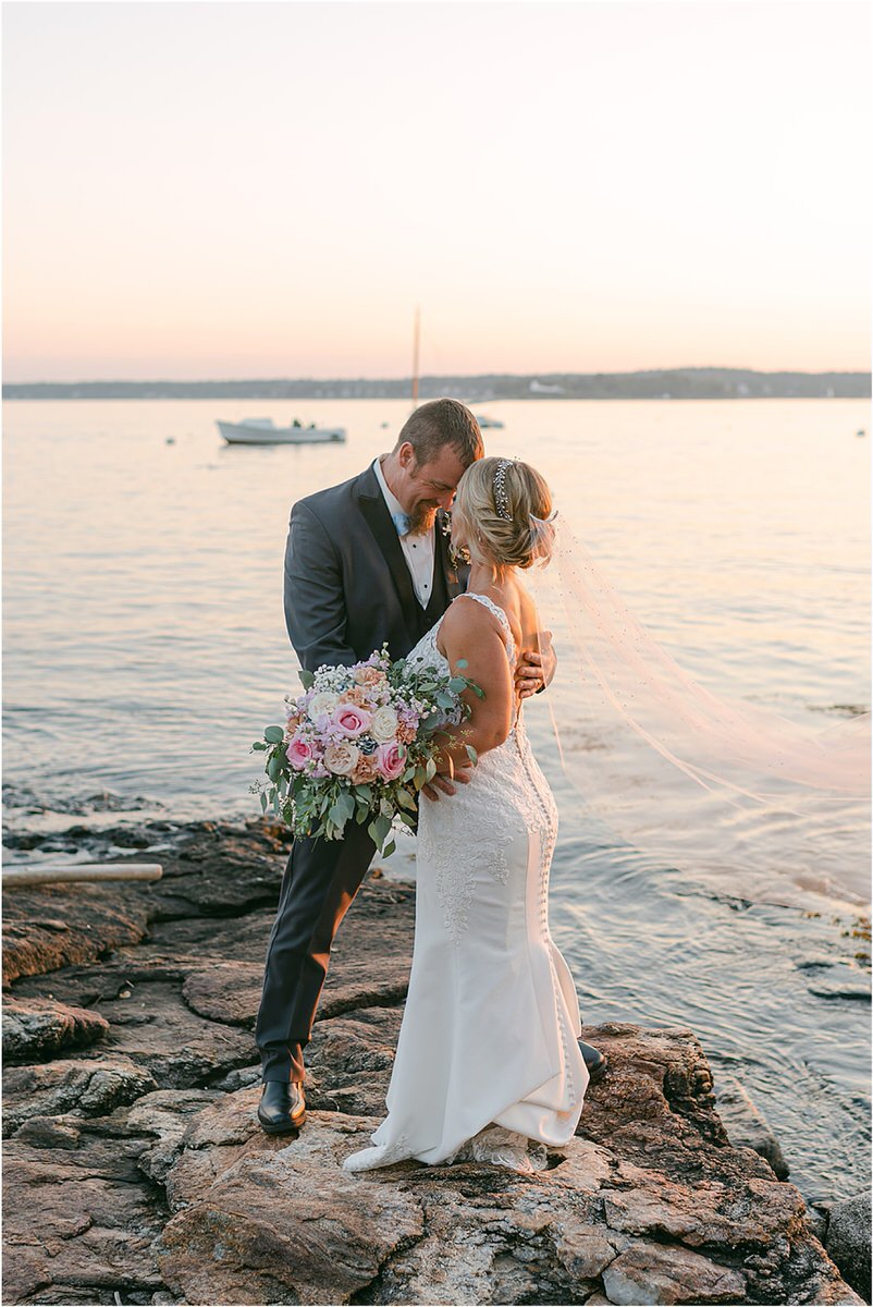 Man and woman cuddle in close for Rachel Campbell Photography
