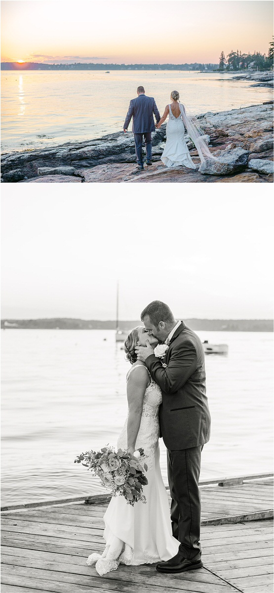 couple share a kiss for Rachel Campbell Photography