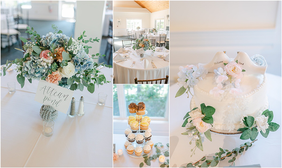 Reception decor for Rachel Campbell Photography