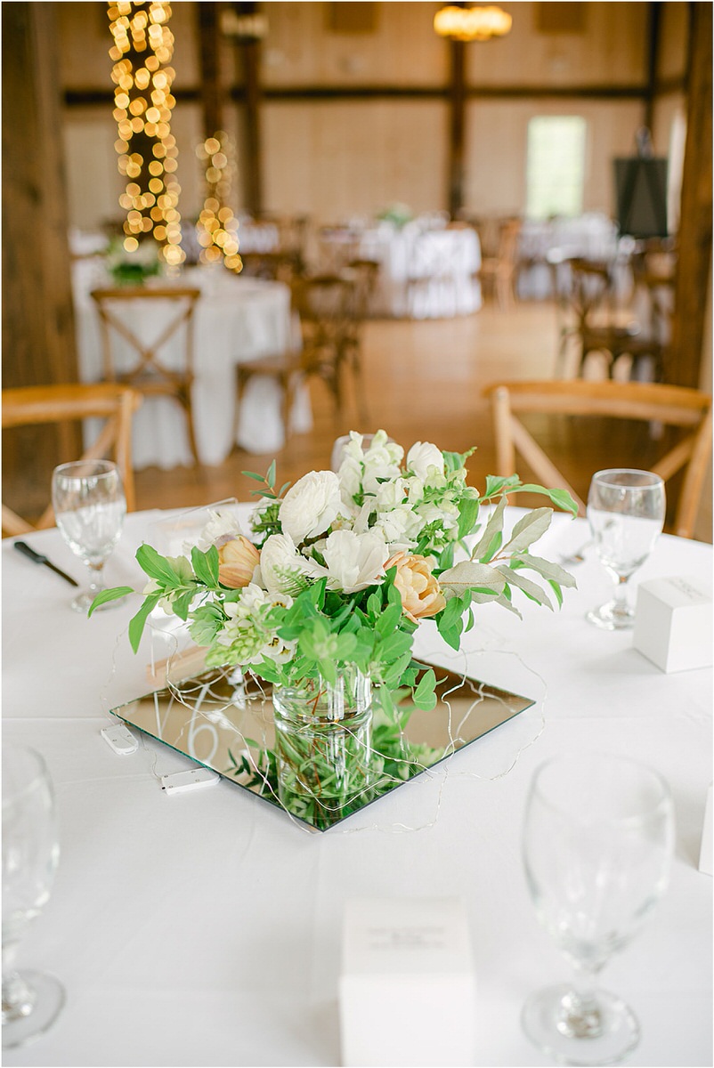 Wedding reception details for New England Wedding Photographer