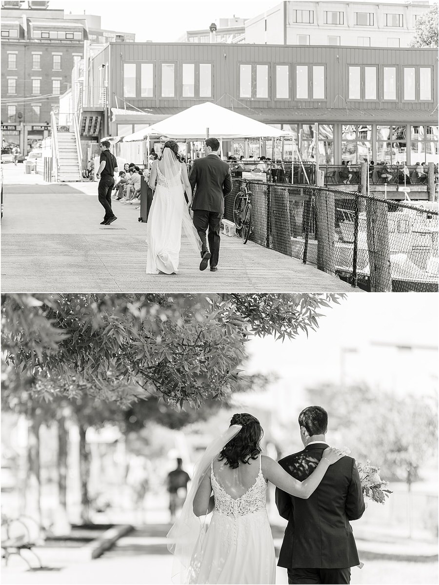 Couple walk together for Rachel Campbell Photography