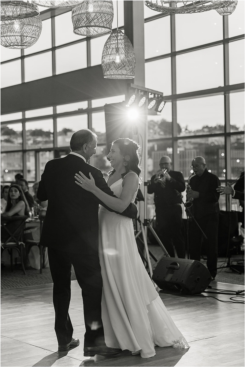 Father and daughter dance together for Rachel Campbell Photography