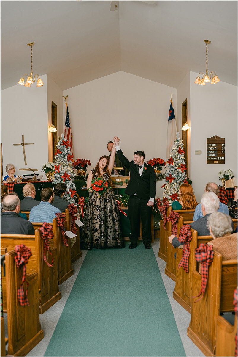 Happy couple celebrated their wedding at The Strand Theatre