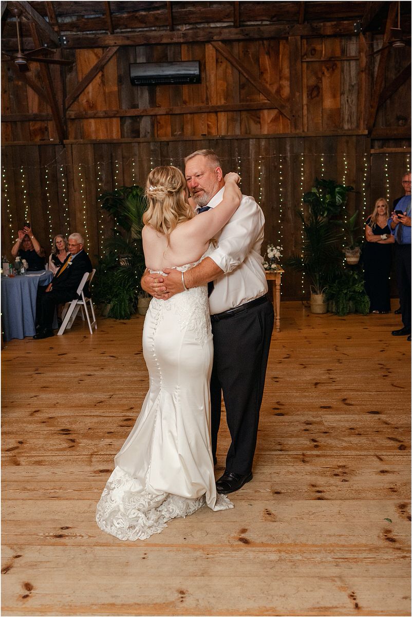 Father and daughter dance together for Rachel Campbell Photography