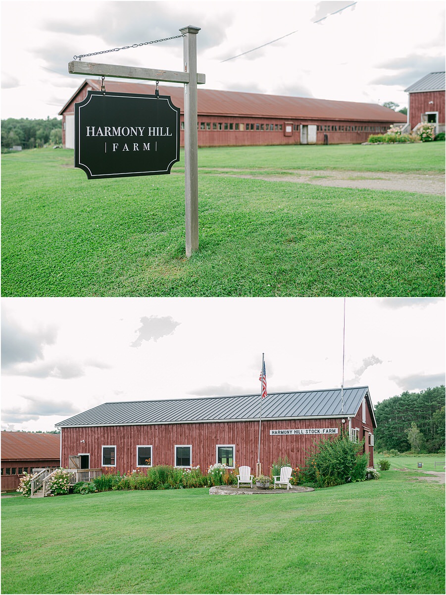 Gorgeous views of Harmony Hill Farm