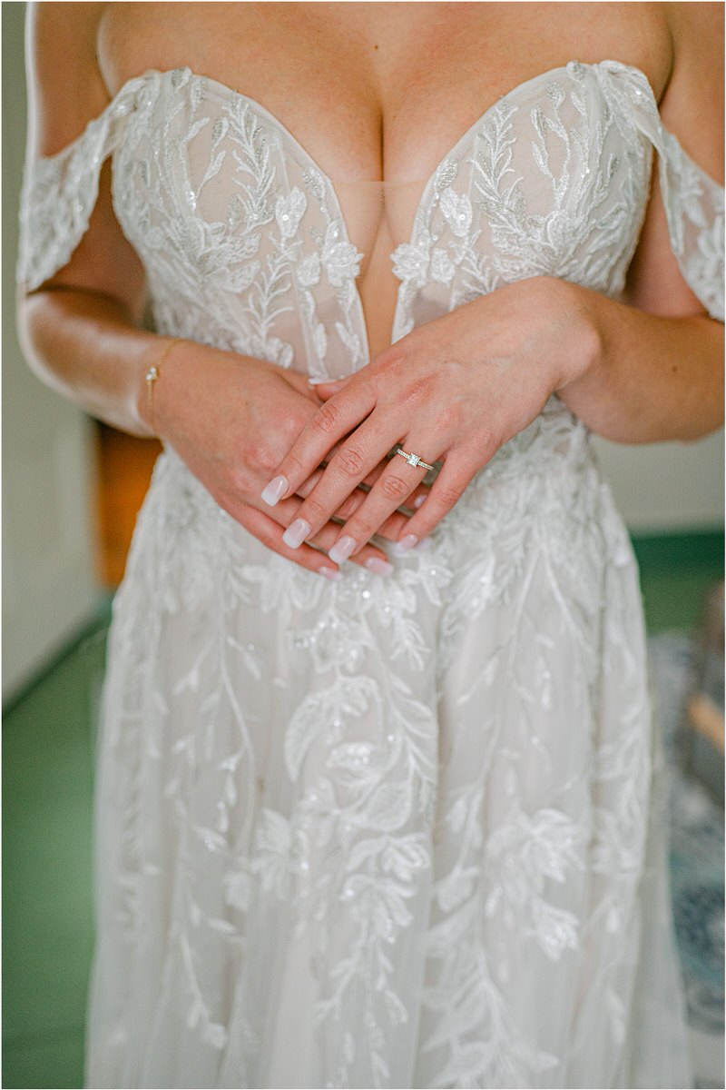 Stunning wedding band for Rachel Campbell Photography