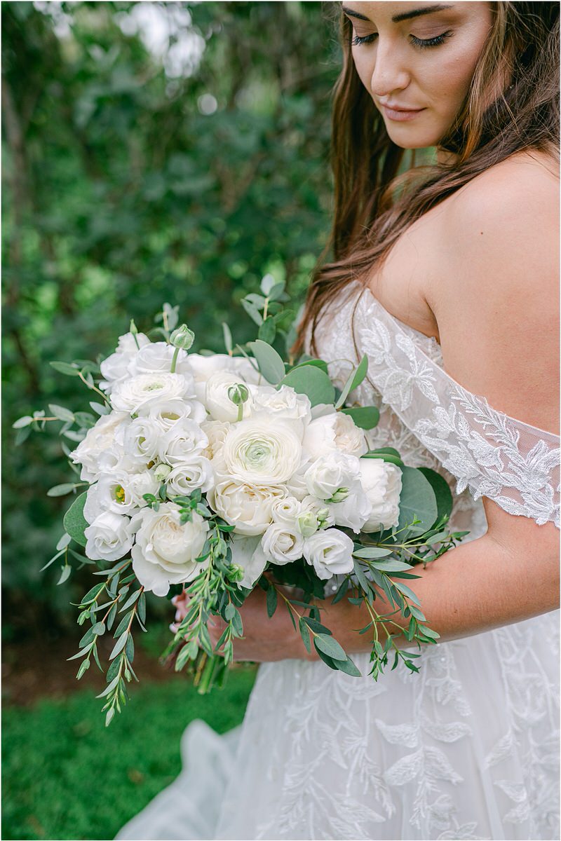 Stunning bridal bouquet for Rachel Campbell Photography