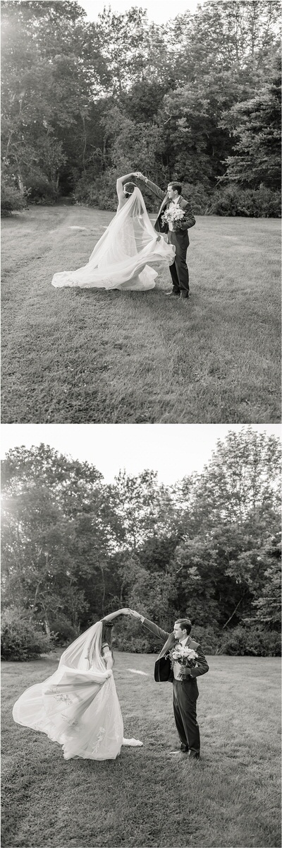 Couple dance together for Rachel Campbell Photography