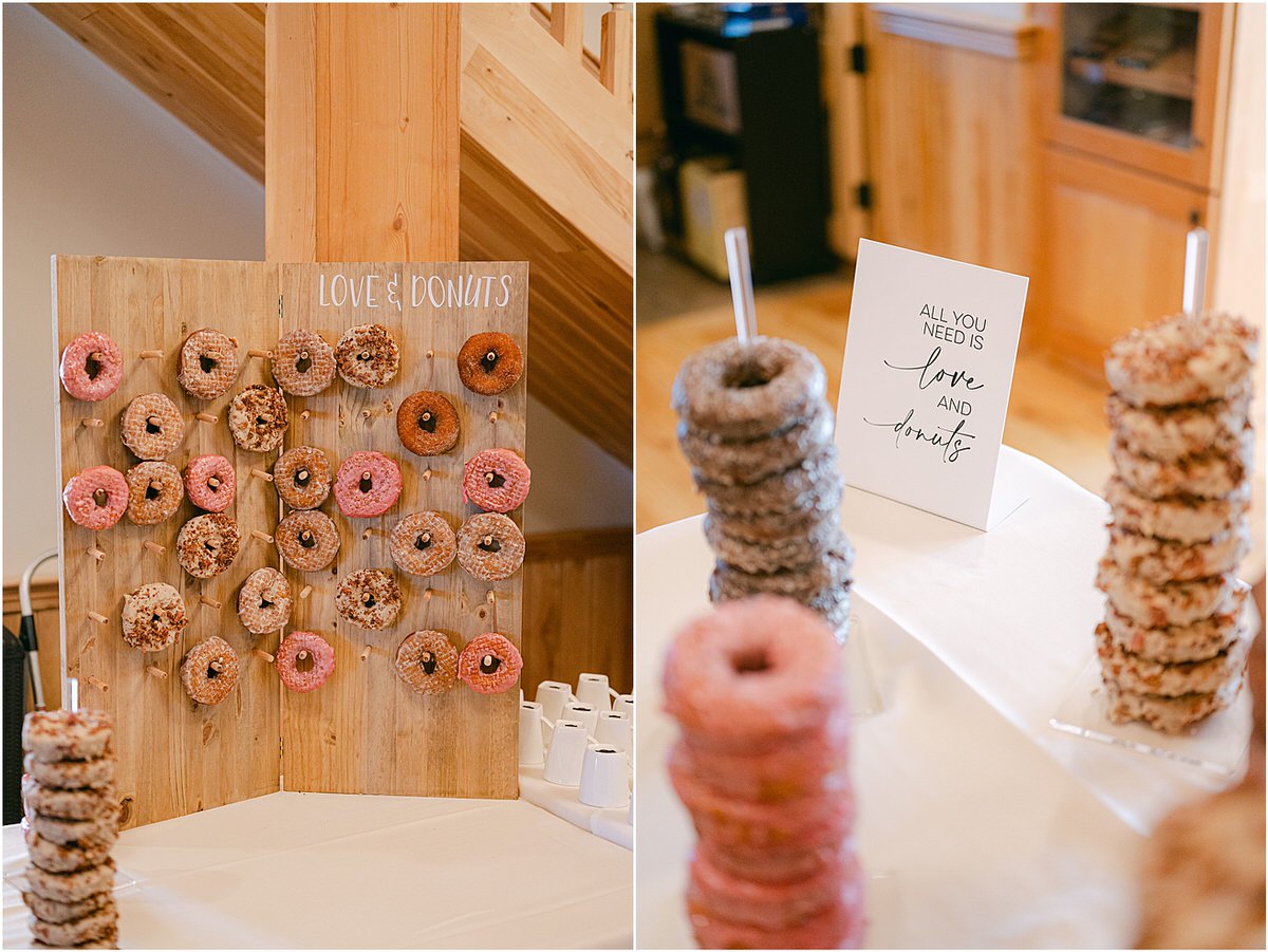 Custom donut wall for Rachel Campbell Photography