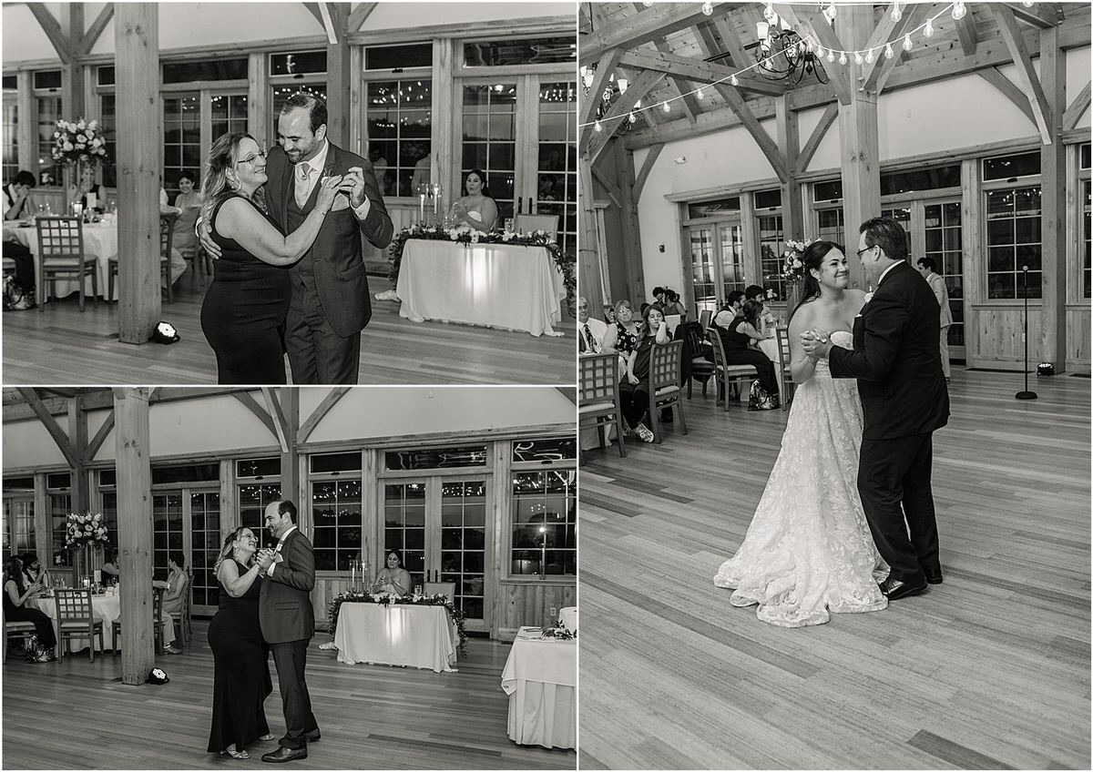 Parents dance with their children for Rachel Campbell Photography